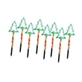 thumbnail image 1 of Almencla Christmas Tree Solar Landscape Lights Lawn Lamp for Lawn Front Porch Pathway 8 Stake Lights, 1 of 8