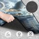 thumbnail image 3 of Fotbe Fantasy Swan Yacht Design Juego de 4 Tapetes para Auto con Estampado – Alfombrillas de Goma Reforzada, Diseño Antideslizante, Protección para Todo el Año – Vehículos, Autos, Camionetas y SUVs, 3 of 7