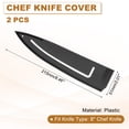 thumbnail image 2 of Universal Knife Cover, Knife Protector Sleeve for Knife Blade Guard for Kitchen, Dining Room 8" 2, 2 of 7