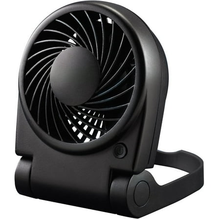 Turbo on the Go Personal Fan, Black – Small, Portable Fan