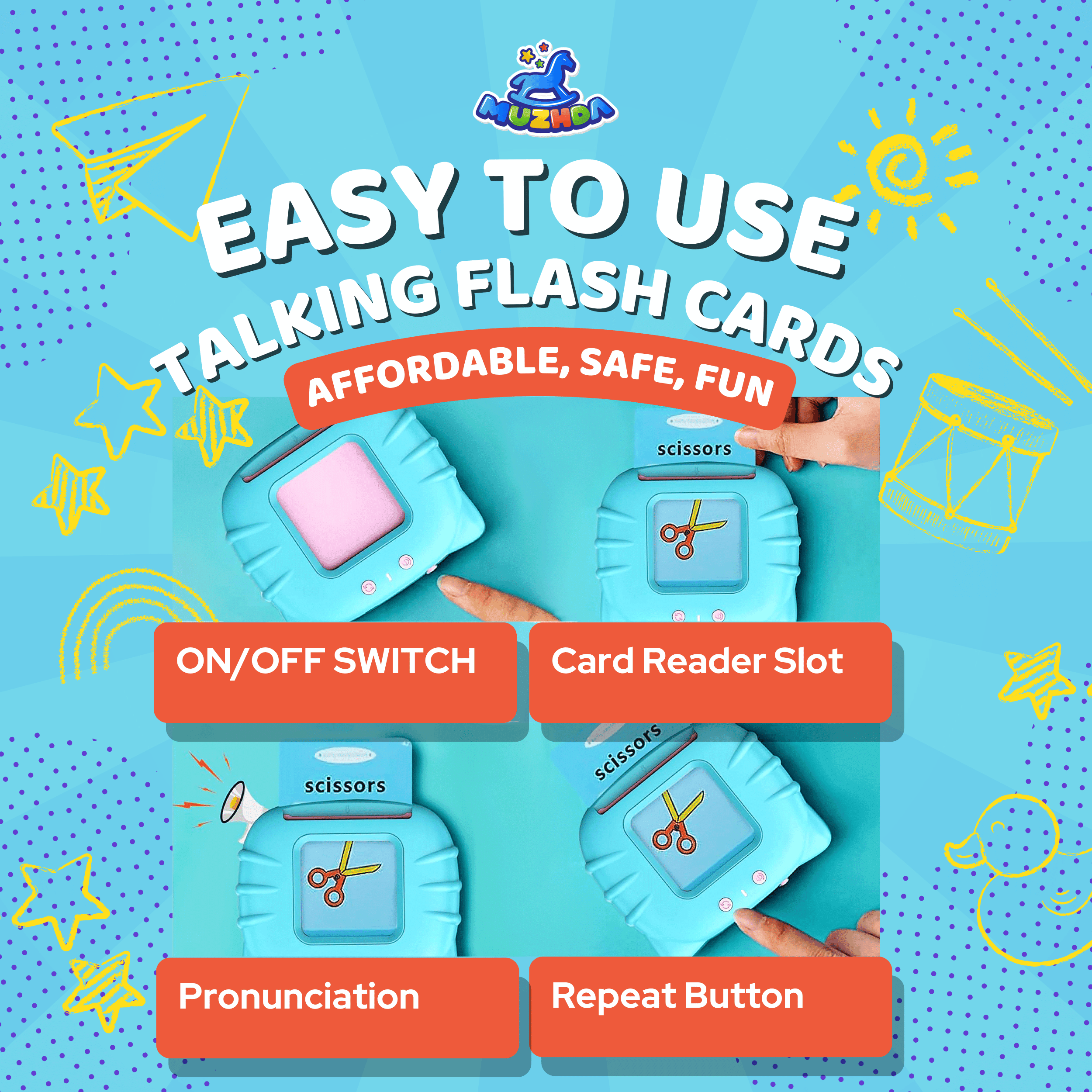 Muzhda Electronic Learning Systems for Kindergarten Education