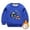 Blue, variant on VOUZZA Sweatshirt for Girls, Crewneck Long Sleeve Lined Thickened Pullover Sweatshirt, Casual Fall Winter Sweater Top for Boys and Girls