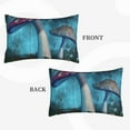 thumbnail image 4 of EasygdpFantasy Mushrooms Polyester Fiber Double-Sided Pillowcase,Super Soft,Comfortable And Luxurious Pillowcase,Not Easy To Break Or Deform- 16"X24", 4 of 9