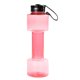thumbnail image 1 of MTBLYS Recipiente de agua con forma de mancuerna de 700 ml | Vaso de hidratación portátil | Polipropileno PET ligero | Tapa a prueba de fugas, 1 of 3