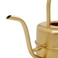 thumbnail image 5 of DecMode 7", 8"H Watering Can Gold Metal Planter (2 Count), 5 of 10