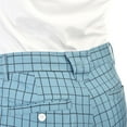 thumbnail image 6 of Men's Golf Tapered Pants Plaid Stretch Relaxed Fit Lightweight Flat Front Pant, 6 of 7