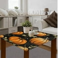 thumbnail image 6 of Cat Watermelon Square Fitted Table Cover Elastic Tablecloth Reusable Waterproof Fabric Table Cloth for Dining Kitchen Party Indoor Outdoor, 46X46 Inch, 6 of 6