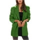 thumbnail image 4 of Puntoco Chaqueta Informal De Cuello Vuelto Sin Capucha Y Manga Larga Con Botones De Color Liso Para Mujer A La Moda, 4 of 9