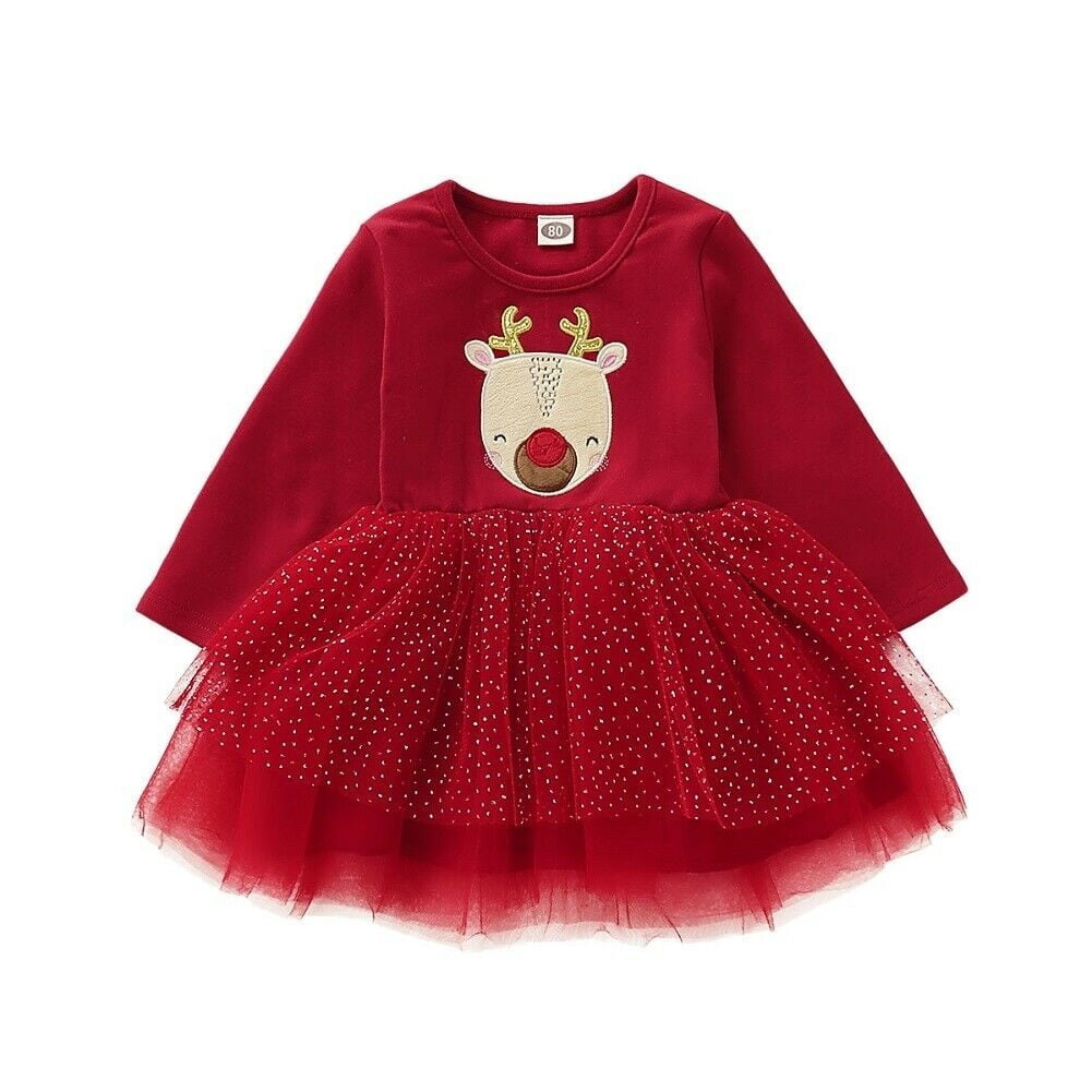 infant baby girl christmas dresses