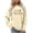 Beige, variant on Zhanying Canada Sweatshirt Women Vintage Graphic Dressy Casual Blouses Oversized Long Sleeve Fall Tops Sweaters Basic Tees