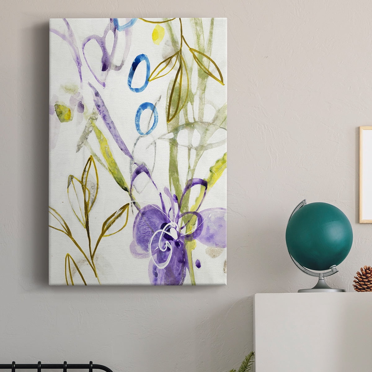 On A Whim II Premium Gallery Wrapped Canvas - Ready to Hang