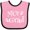 Pink and Black, variant on Inktastic Nicu Graduate New Baby Cute Boys or Girls Baby Bib