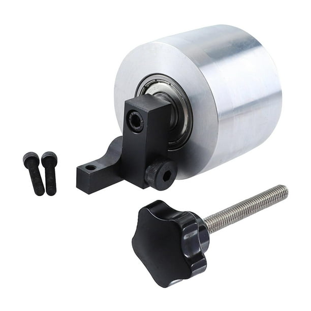 50mm DIY Double Bearing Sander Conveyor Guide Wheel Deflection