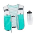 thumbnail image 3 of MAGIDEAL Vest Water Pack for Men Women with Gym Bottle Running Vest Breathable Blue, 3 of 8
