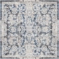 thumbnail image 2 of Rugs.com Oregon Collection Rug – 6 Ft Square Navy Blue Low-Pile Rug Perfect For Living Rooms, Kitchens, Entryways, 2 of 9