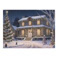thumbnail image 3 of Christmas Snow House Holiday,Christmas Festival 500 Piece Jigsaw Puzzle for Adults Challenging Puzzle Perfect for Game Nights - A005, 3 of 8
