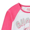 thumbnail image 3 of Marvel Spider-Gwen Ghost Spider Long Sleeve Shirt and French Terry Pants Set (Girls), 2 Piece Set, Sizes 4-10, 3 of 7