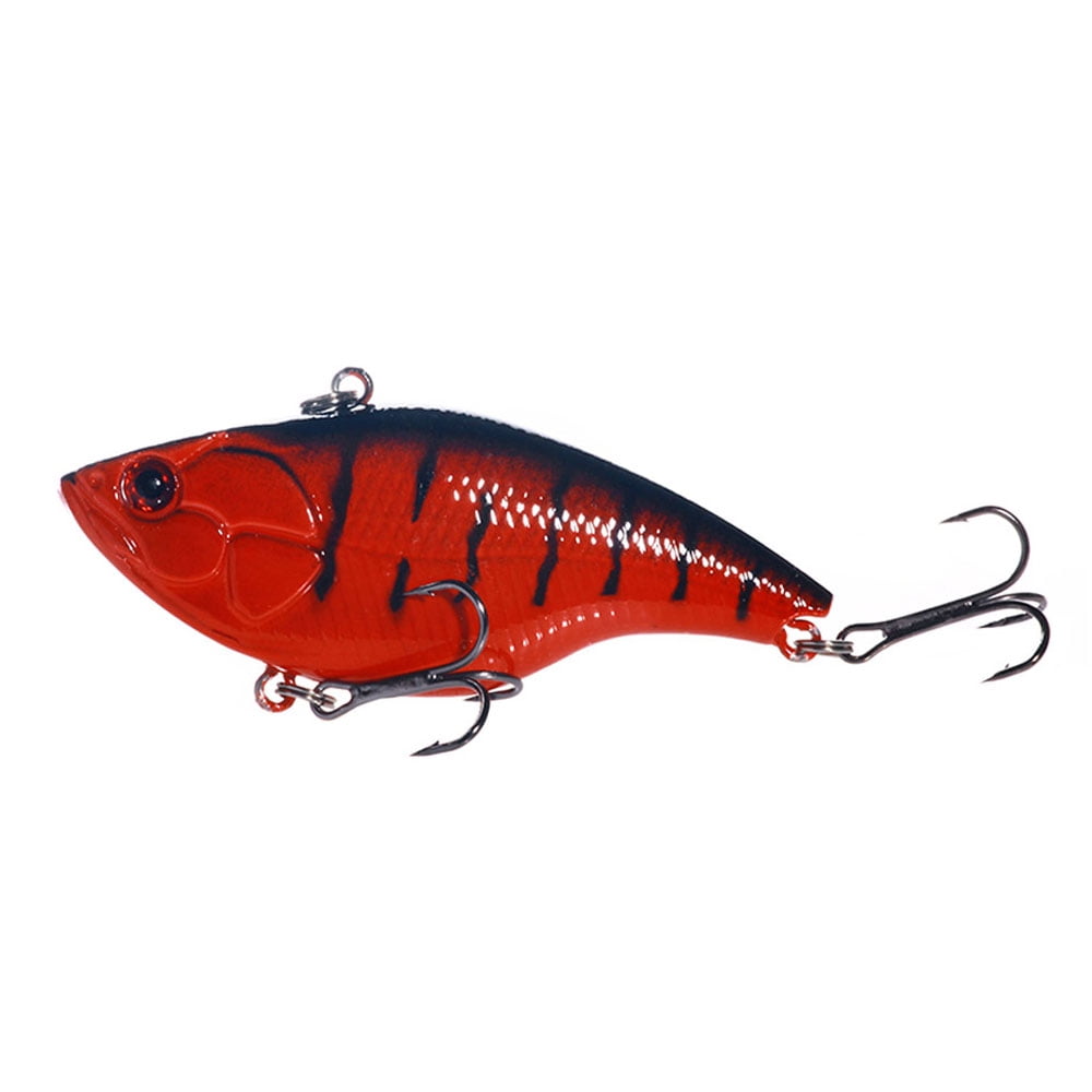 HENGJIA Fishing Lures, 10PCS Minnow VIB Hard Baits Lipless Crankbaits Long Casting Sinking Fishing Lures for Saltwater Freshwater Bass, Redfish, Trout, Walleye
