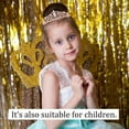 thumbnail image 4 of ZOUYUE "Birthday Queen" Sash & Rhinestone Tiara Set ZOUYUE Rose Gold Birthday Sash and Tiara for Women Birthday Decoration Kit Rhinestone Headband for Girl Glitter Crystal Hair Accessories for Party, 4 of 7