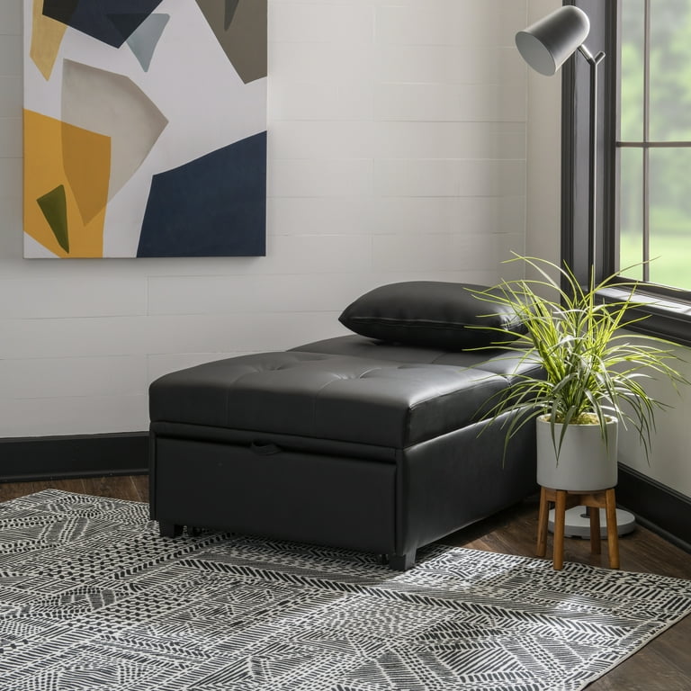 Simonson Space Saving Convertible Twin Bed Lounge Chair or