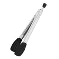 thumbnail image 4 of Pinces en Silicone pour Cuisson Barbecue en Acier Inoxydable Robuste Pinces de Cuisine avec Embouts en Silicone Pinces à Salade Pinces en Caoutchouc Buffet, 4 of 6