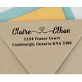 thumbnail image 2 of Printtoo Personalized Love Return Address Self Inking Custom Rubber Stamp Stationary Gift, 2 of 6