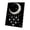 Black1, variant on DIY 3D Pearl Art Painting Kit With Wooden Frame Moon Star Galaxy Lotus Jellyfish Designs For Adults Beginners Home Wall Decor 7.9x11.8 Inches