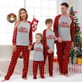 thumbnail image 7 of Onlypjs Family Christmas Pajamas Matching Sets – Plaid Long Sleeve Holiday Sleepwear for Women, Men, Couples, 7 of 7