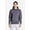 Charcoal Heather, variant on - Unisex Future Fleece Hooded Sweatshirt - BLACK - 3XL