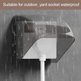 thumbnail image 2 of Cover Box 86 Type Outdoor Socket Waterproof Box Switch Protective Cover Electric Plug Rainproof Cove-eyzi, 2 of 5