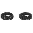 thumbnail image 1 of 2X Paracord Paracaidistas Del Cable Emergencia Cuerda de Supervivencia Pulsera con Silbato Hebilla Exterior Acampa, 1 of 5