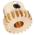 thumbnail image 3 of 20 Teeth Gear, Stable Brass Practical 0.8 Modulus Gear Reliable  For Industrial For Industrial Robot Parts, 3 of 8