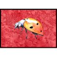 thumbnail image 1 of Carolines Treasures 8868JMAT Paillasson Intérieur Ou Extérieur 24 x 36 Po. Lady Bug sur Fond Rouge, 1 of 4