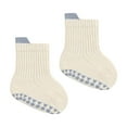 thumbnail image 5 of Wancir 3PC Baby Non Slip Grip Socks Toddler Knee High Anti Skid Crew Slipper Crawling Socks for Girls Boys Newborn, 5 of 5