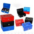 thumbnail image 2 of Metal Safe Security Box BLACK 25cm x 20cm x 9cm, 2 of 7