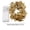 Gold,3 meters with 30 lights, variant on Golden Leaf String Lights, 9.84ft LED Faux Leaf Rattan Decorative Light Strand with Glowing Beads for Fall Festival Table Mantel Garland Home Holiday Seasonal Display