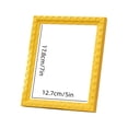 thumbnail image 3 of Dongrere 5x7 Inch Picture Frame Vertical Tabletop Standing Display Frame for Family Wedding Portrait Home Bedroom Desk Shelf Decor, Yellow, 3 of 6