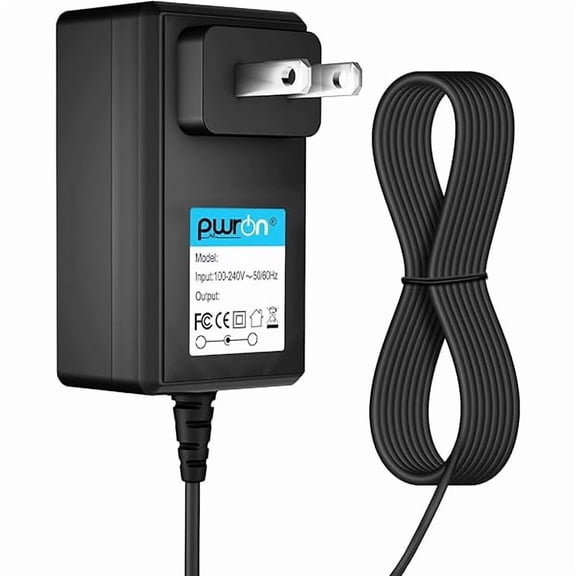 can 6.6 FT Long Cable AC to DC Adapter for Yamaha PSR-E203 E303 Keyboard Power Supply Cord