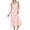 Pink, variant on Womens Satin Nightgowns Long Silk Dress V Neck Adjustable Spaghetti Straps Sleepwear Sleeveless Nightdress