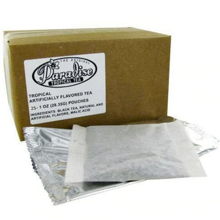 Paradise Tropical Tea - Original - 25 Count - 1 Gallon Filter Tea Bag