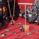 thumbnail image 5 of 1 caja de 24 dijes de 6 estilos, dijes góticos de cuervo negro, dijes de luna, rosa, esmalte, animal, pájaro, cuervo, colgantes góticos de terror, 5 of 7