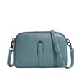 thumbnail image 3 of Bolso de piel de vaca auténtica para mujer, moderno, combinable, popular, para mujer de mediana edad, tipo mensajero, 3 of 6
