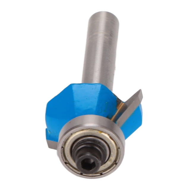 Router Bit Tool, Router Bit, Router Bit Cutting Router Bit 45 Degree 1/4in Round Shank Chamfer Tool with Top Bearing for Woodworking, Trim, Drillbits