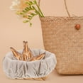thumbnail image 6 of FOMIYES 4Pcs Cotton Linen Baking Basket Cloth Covers for Home Bread Proofing and Fermentation, 6 of 8