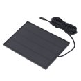 thumbnail image 1 of Cargador Solar Para Cámara De Seguridad, Cargador De Panel Solar Para Cámara De 5W 5V Interfaz Micro USB Tipo C IP66 A Prueba De Agua Amplia Compatibilidad Para Uso En Exteriores, 1 of 7