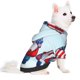 thumbnail image 2 of Fotbe Cute Gnomes in USA1 Sudadera con Estampado para Perros Pequeños – Suéter con Capucha para Mascotas, Tela Suave de Forro Polar con Bolsillo-X-Large, 2 of 7