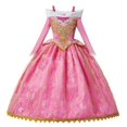 thumbnail image 3 of Vestido de princesa Disney para niñas, disfraz de Elsa, Anna, Mirabel, Rapunzel, ropa de fiesta de cumpleaños para niños, Cosplay de Halloween, Encanto, Frozen, 2024, 3 of 5