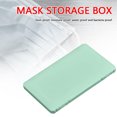 thumbnail image 4 of Organizador Caja de almacenamiento a prueba de polvo para mascarilla portátil (Verde 19x11cm) Tmvgtek Libre de BPA, 4 of 4