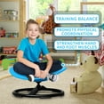 thumbnail image 4 of Plenkra Kids Swivel Chair - Sensory Spinning Egg Shape Chair for Autistic Kids,Carousel Spin Chair to Improve Body Coordination & Focus,Fun Ergonomic Sit and Spin Toys, 4 of 9