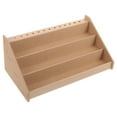 thumbnail image 4 of LEORX Model Paint Organizers and Storage Ink Bottle Rack Wood Beige 1Pcs, 4 of 8
